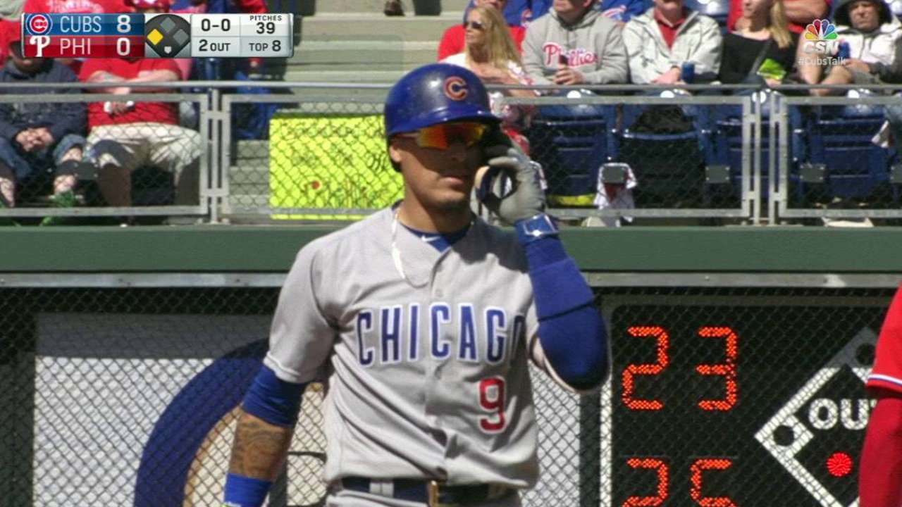 Lackey tuvo apoyo ofensivo de sobra en triunfo de Cubs sobre Filis