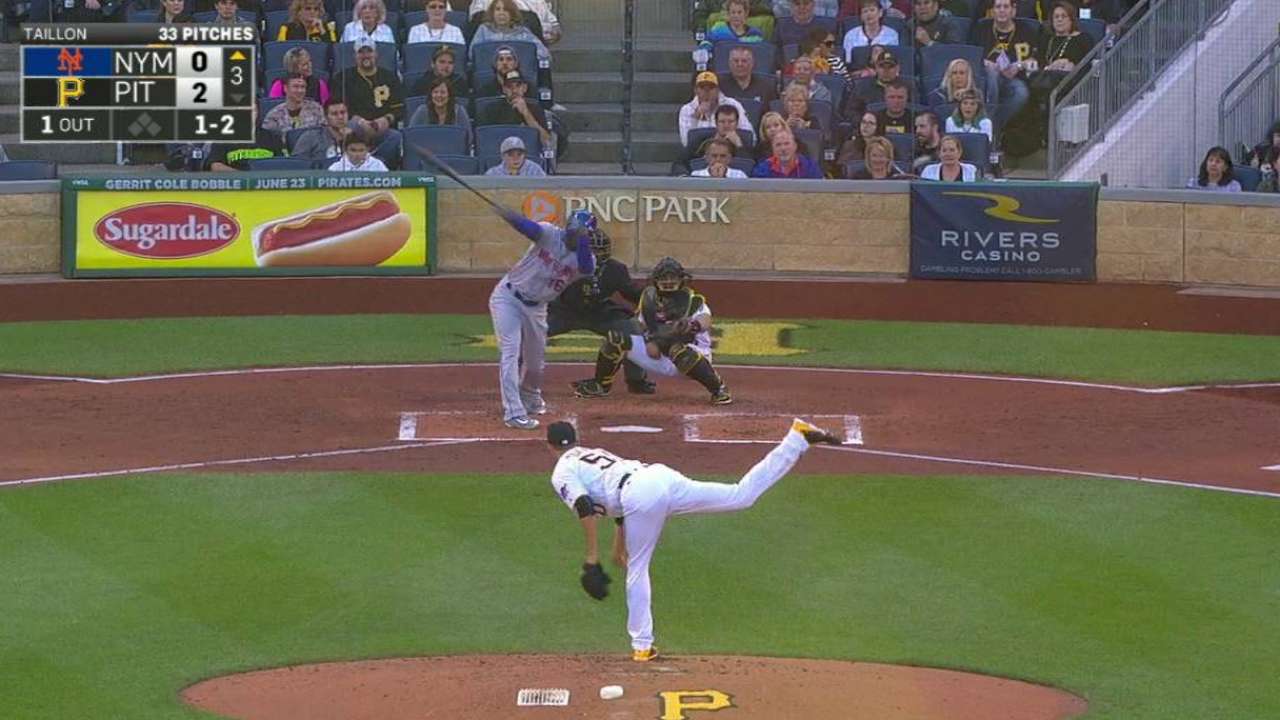 Taillon's first Major League K