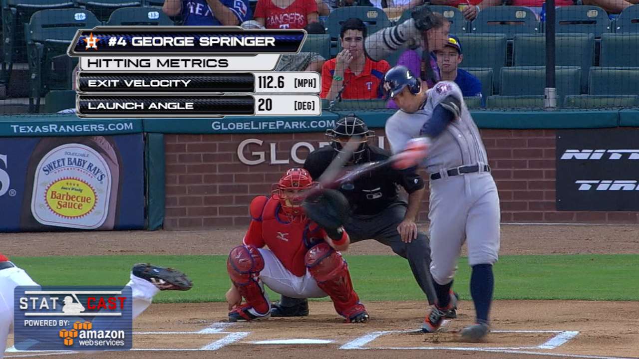 Astros win in Arlington for 1st time since '15