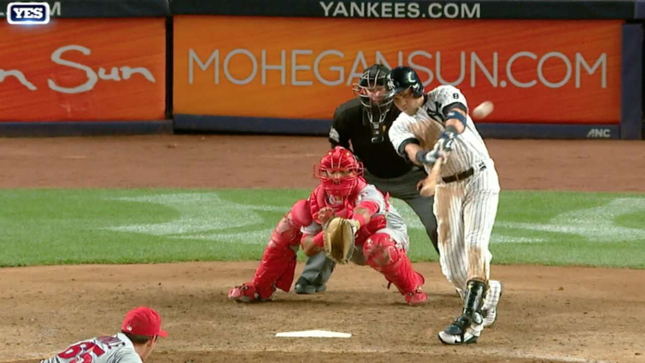 Yankees' four-homer game