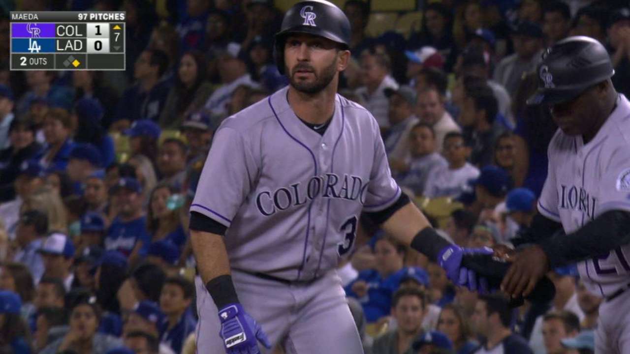 Rusin y Rockies silenciaron a Dodgers a domicilio