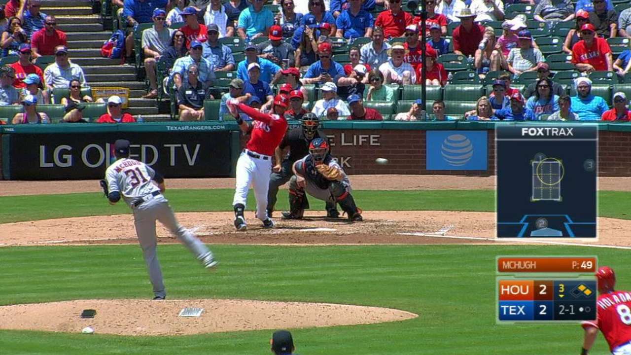 Mazara y Pérez ayudan a Rangers a ganarle la serie a Astros