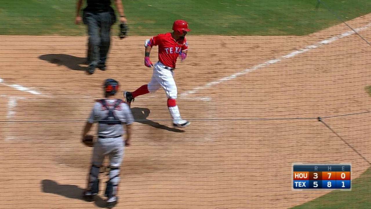 Odor's solo homer