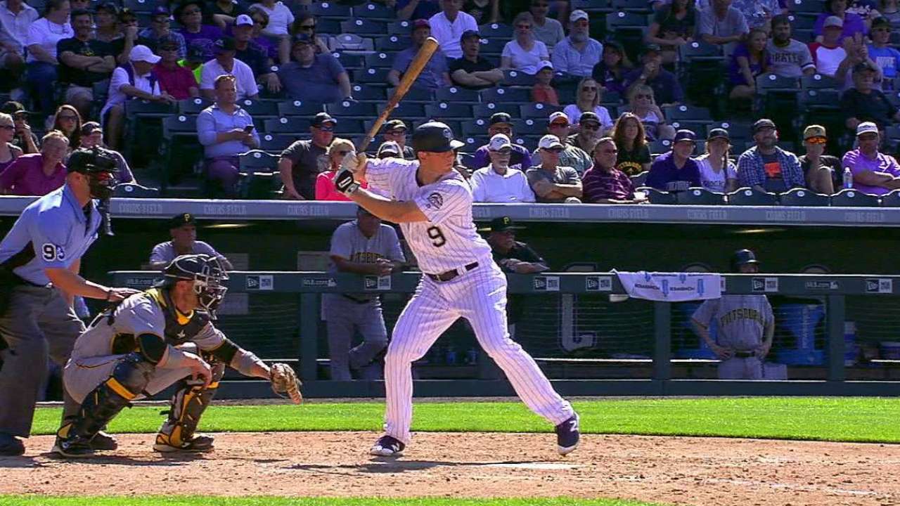 LeMahieu powers Rockies' rout of Pirates