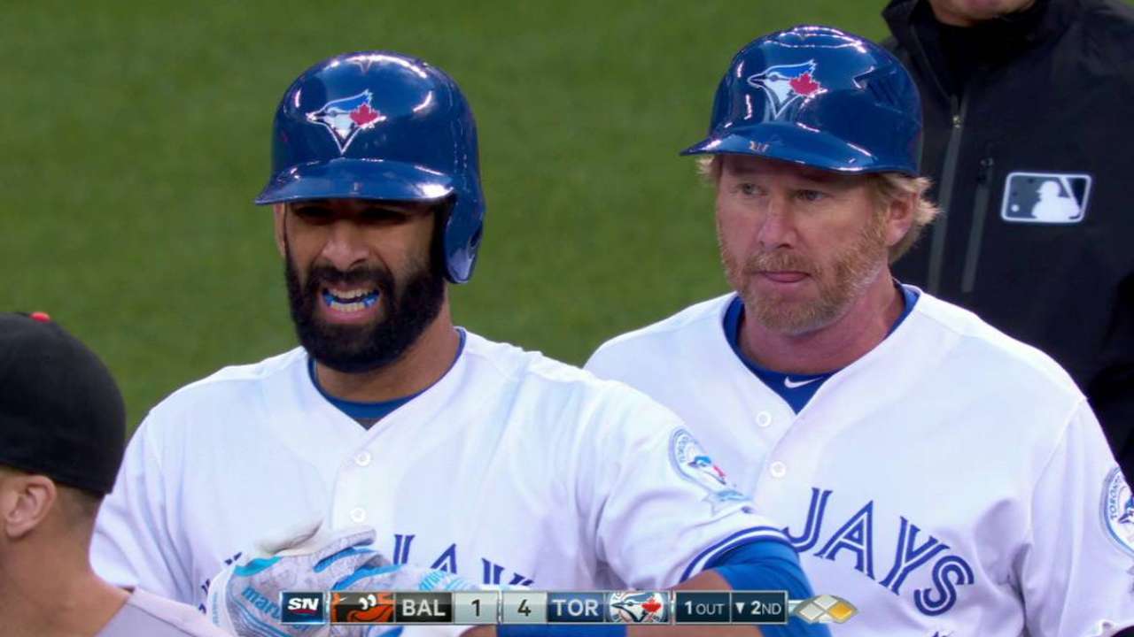 Bautista day to day with right thigh tightness