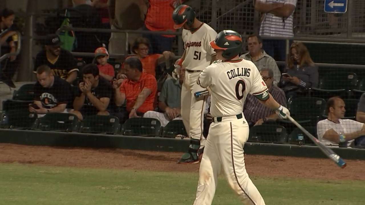 White Sox elated to take catcher Collins at No. 10