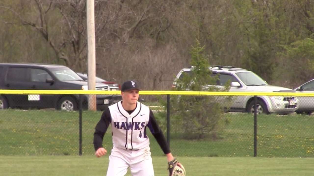 Dodgers reach deal with first-round pick Lux