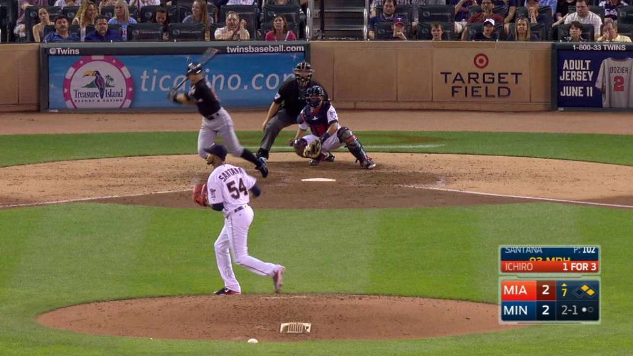 Ichiro's run-scoring single