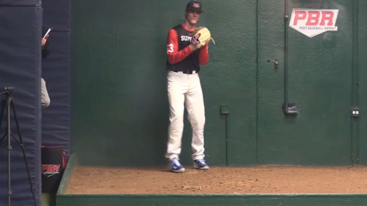 With 40th pick, Braves land touted lefty Wentz