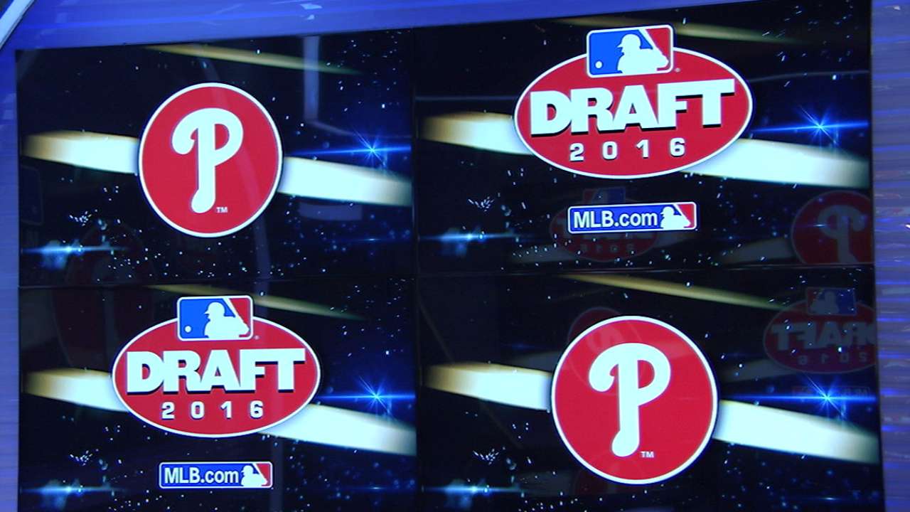 Phillies draft SS Stobbe No. 78