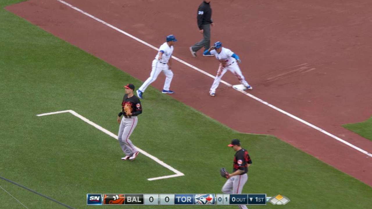 Carrera moves to third