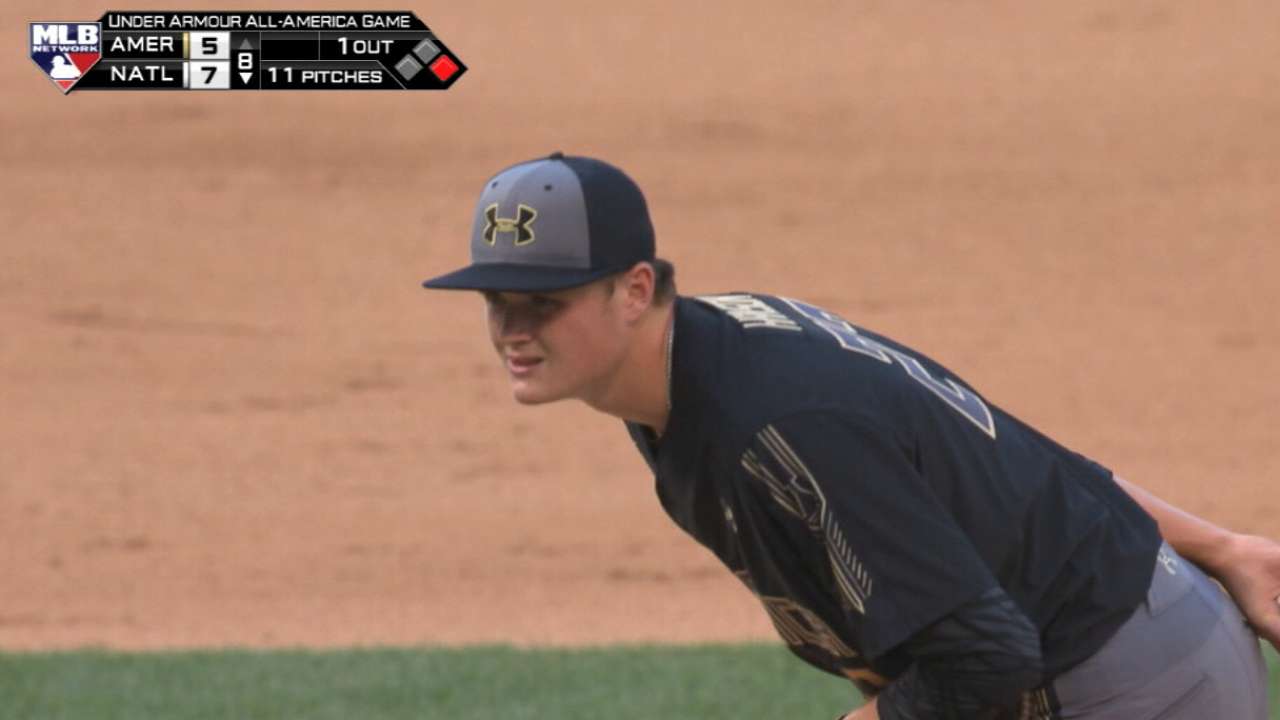Reds open Day 2 of Draft with five pitchers
