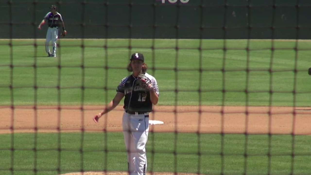 A's 3rd-round pick Murphy leads Day 2 focus on battery