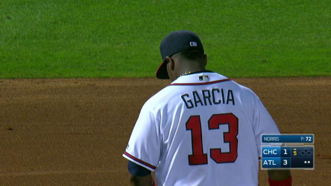 Hard work paying off for Garcia at hot corner