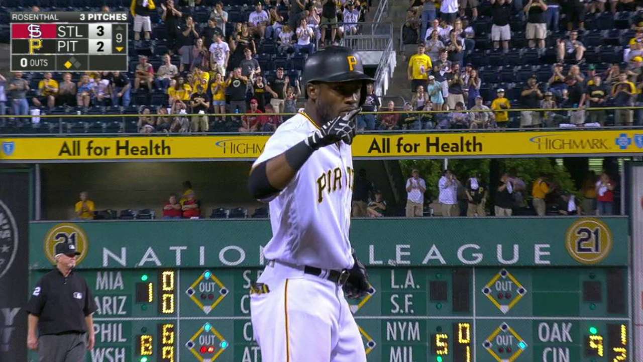 Marte's triple in the 9th