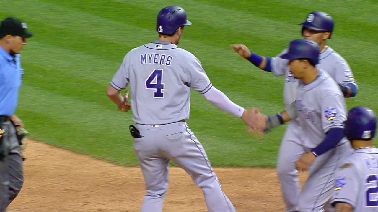 Must C: Myers' clutch homer