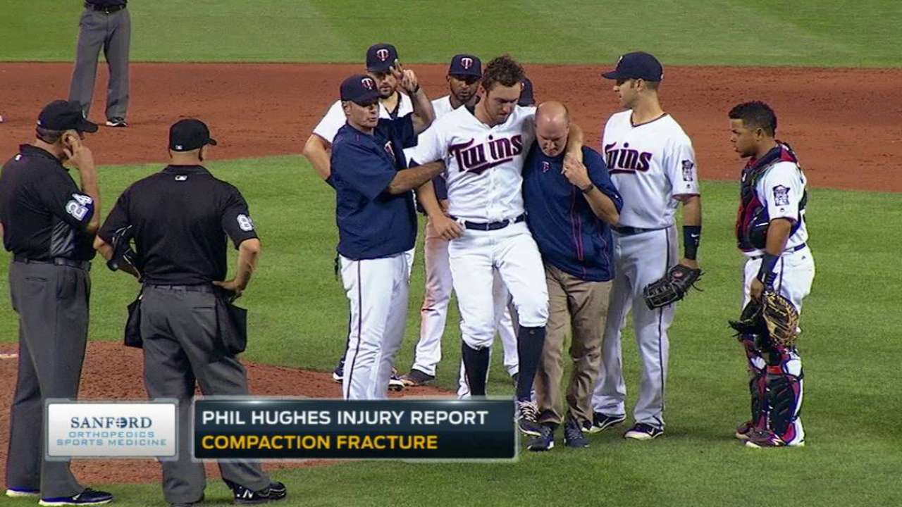 Hughes to undergo season-ending surgery