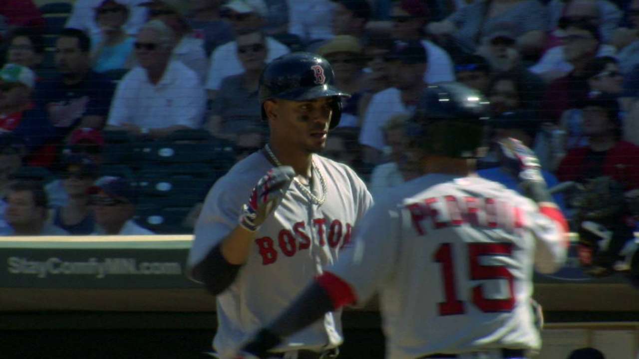 Bogaerts y Medias Rojas explotan y apalean a Mellizos