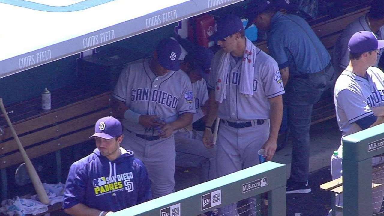 Solarte leaves the game