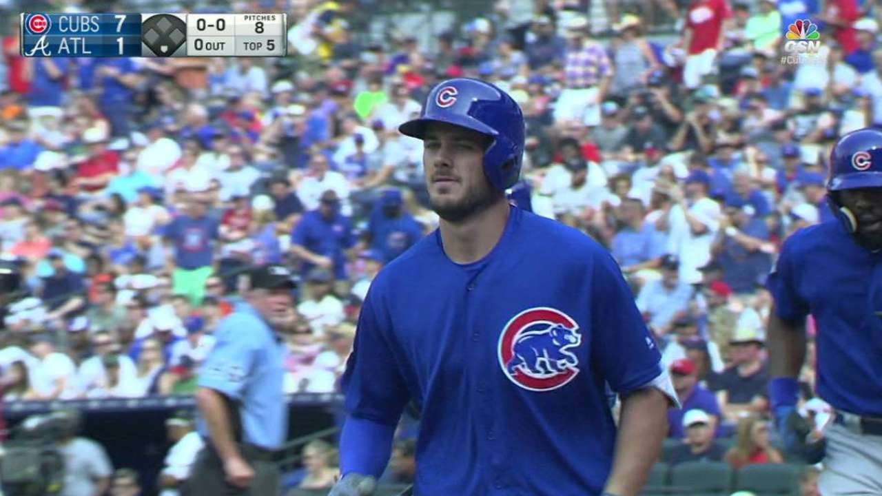 Bryant's two-run home run