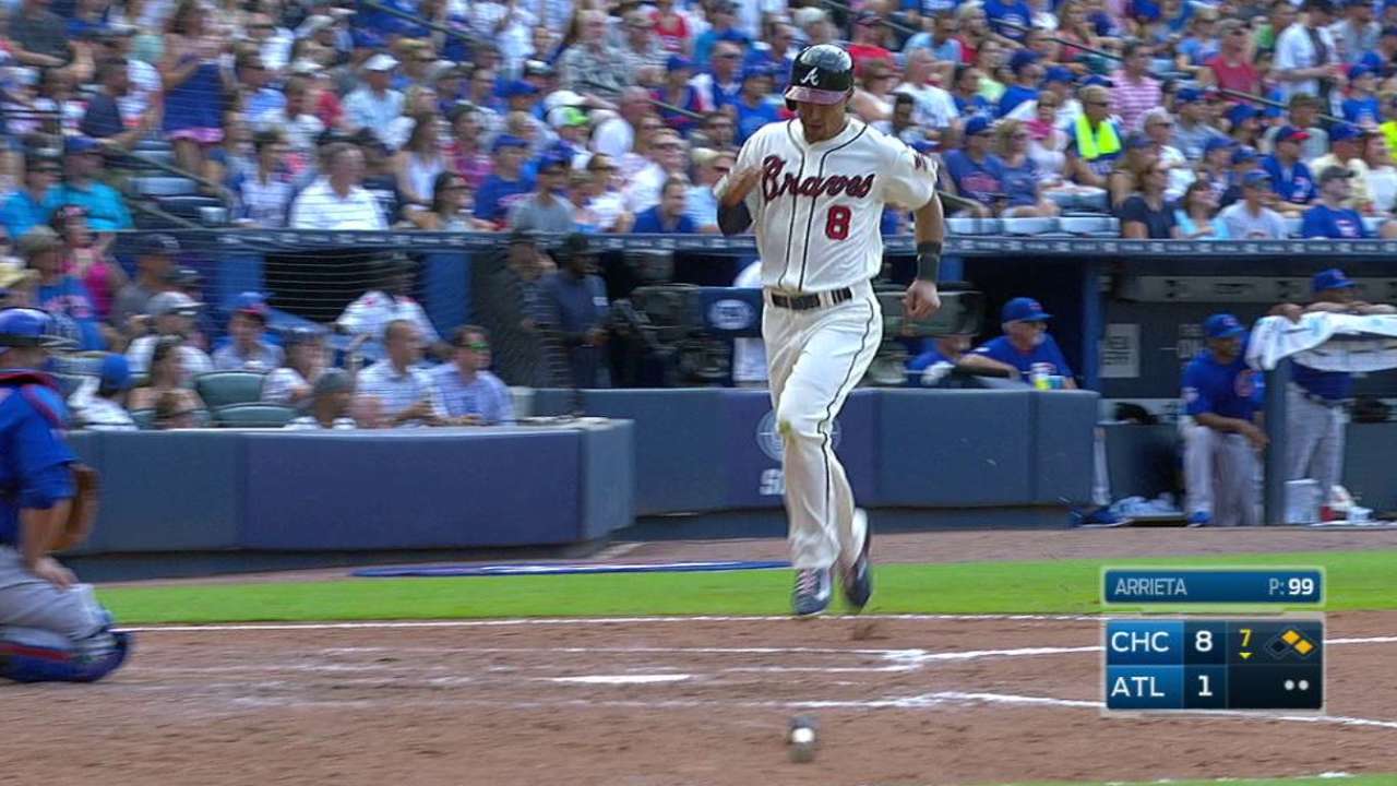 Inciarte's RBI triple