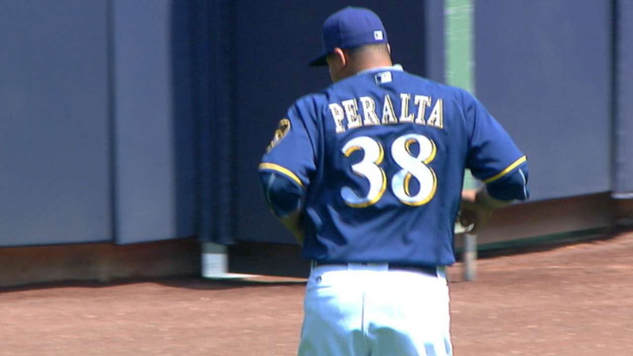 Peralta's solid outing