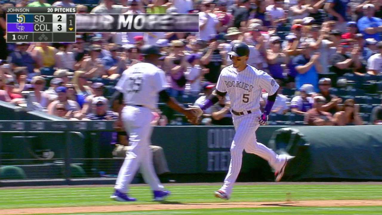 CarGo, Chatwood lead Rox over Padres