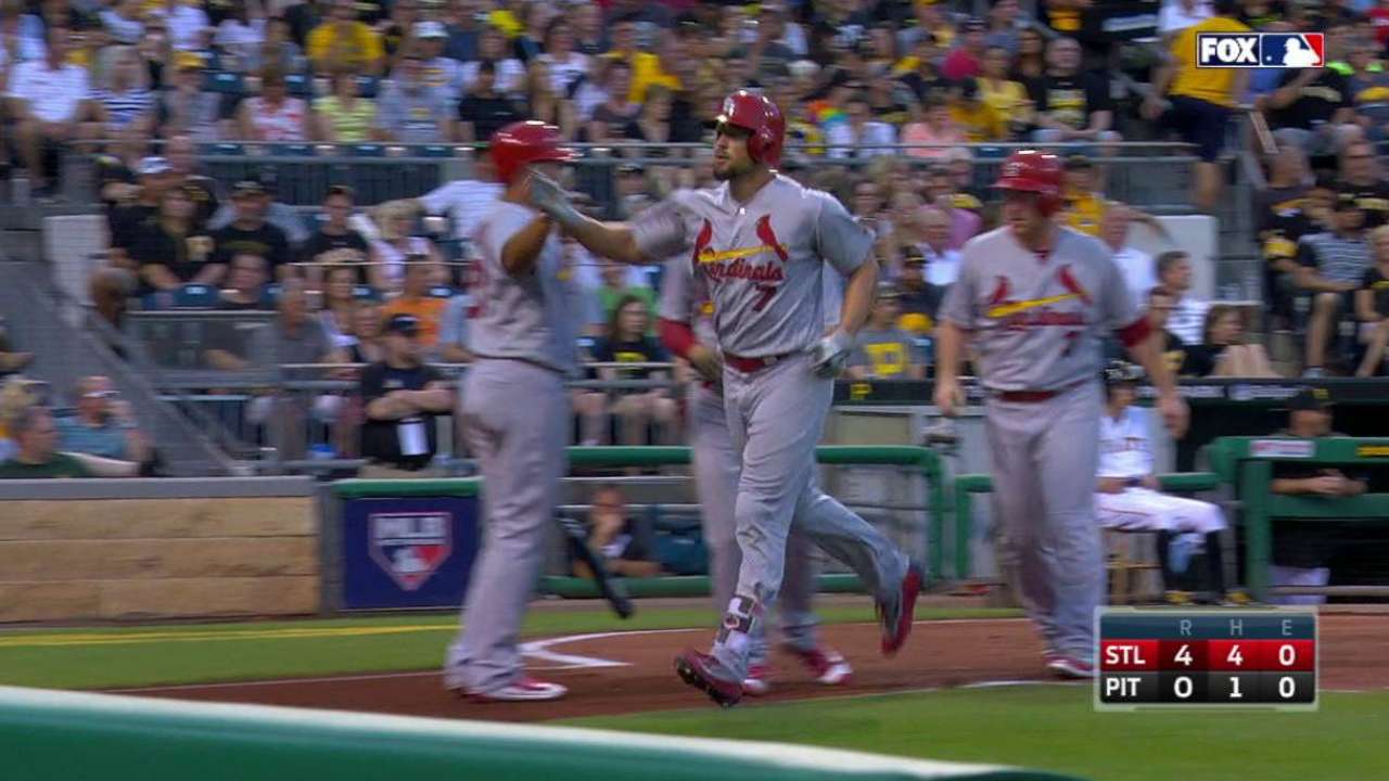 Martinez, Holliday secure Cards' 4th straight W