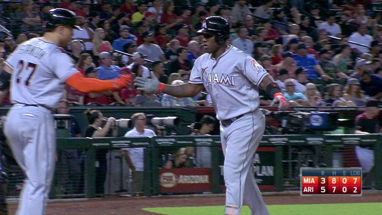 Ozuna's solo home run