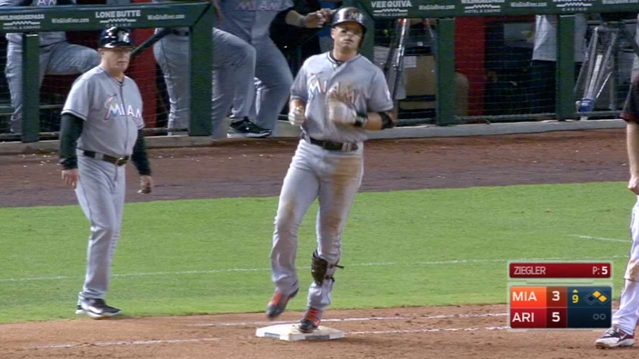 Prado's four-hit game