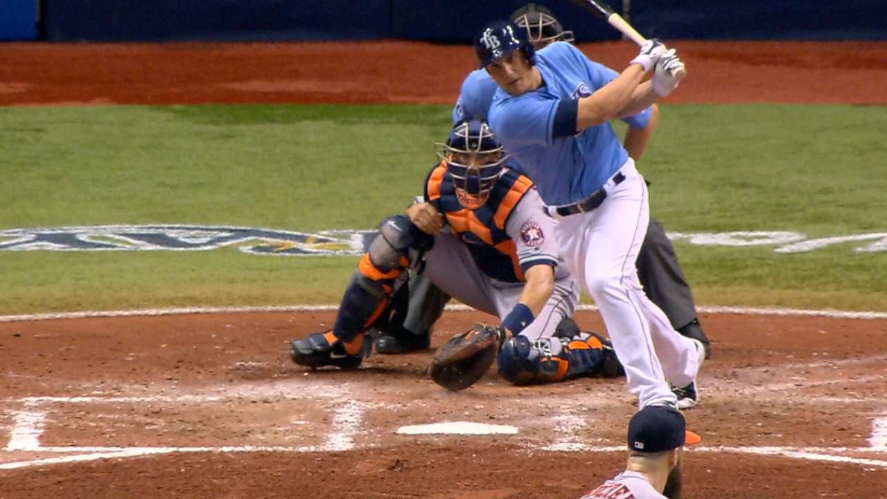 Rays take finale behind Moore, five-run fifth