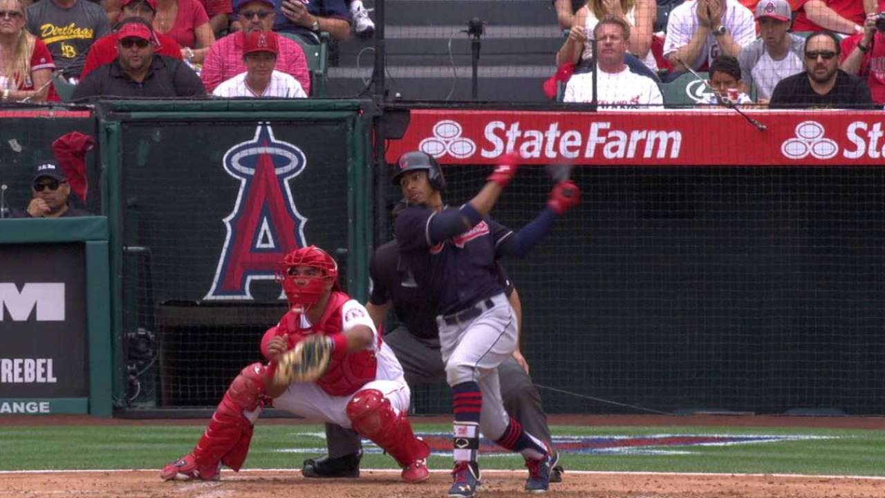 Lindor's two-run single