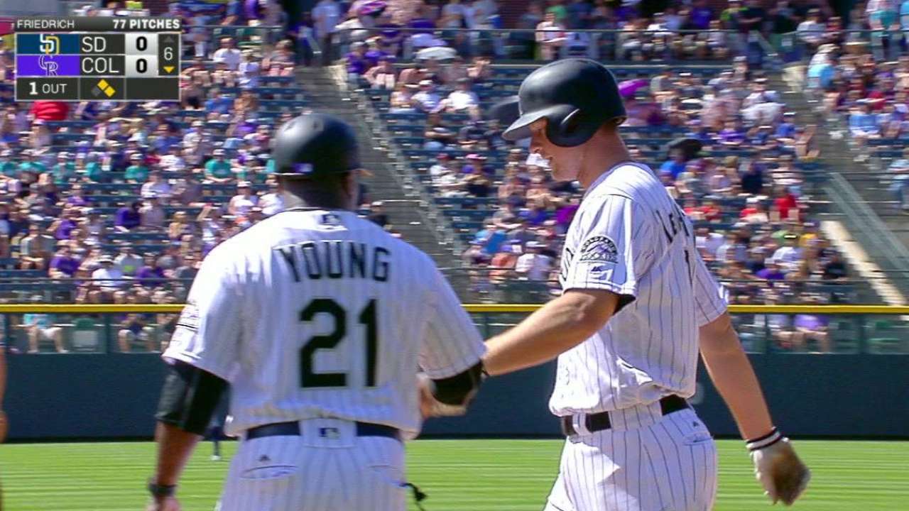 LeMahieu reaches on error