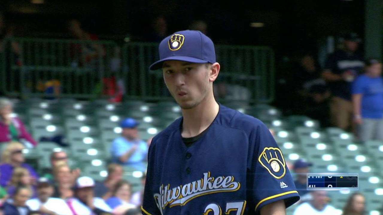 Cerveceros vencen a Mets con gran salida de Davies
