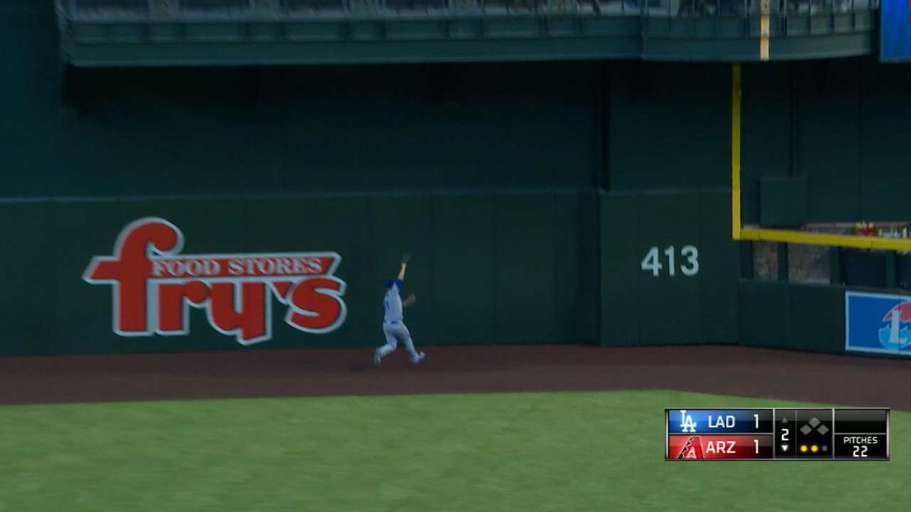 Greinke's warning-track power