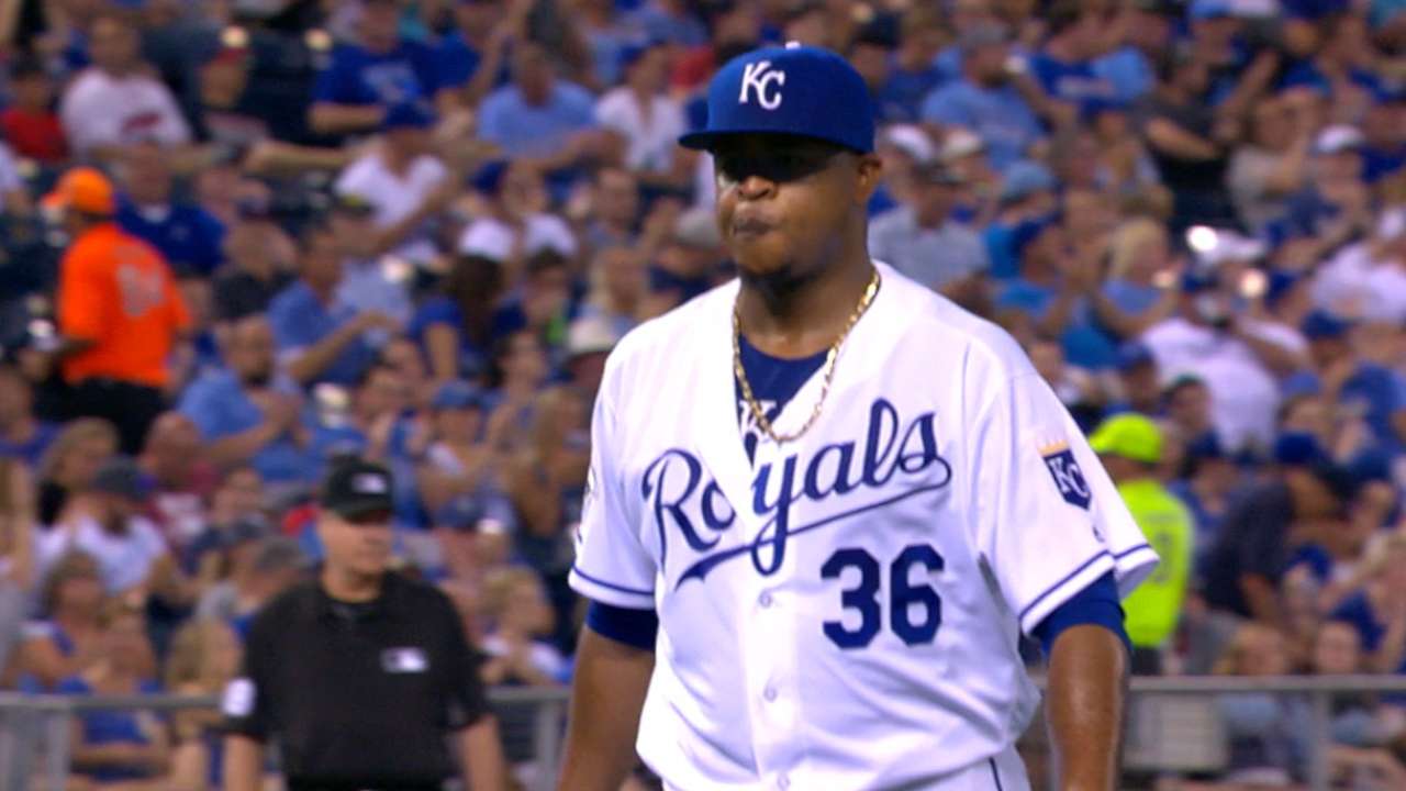 Volquez's seven strong innings