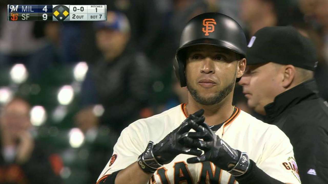 Gigantes ganan tras caerle al bullpen de Cerveceros