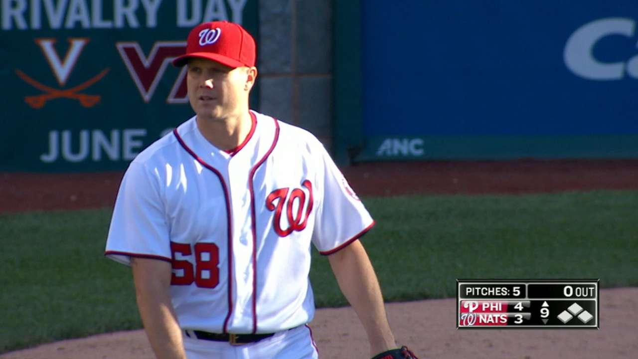 Papelbon headed to DL with intercostal strain