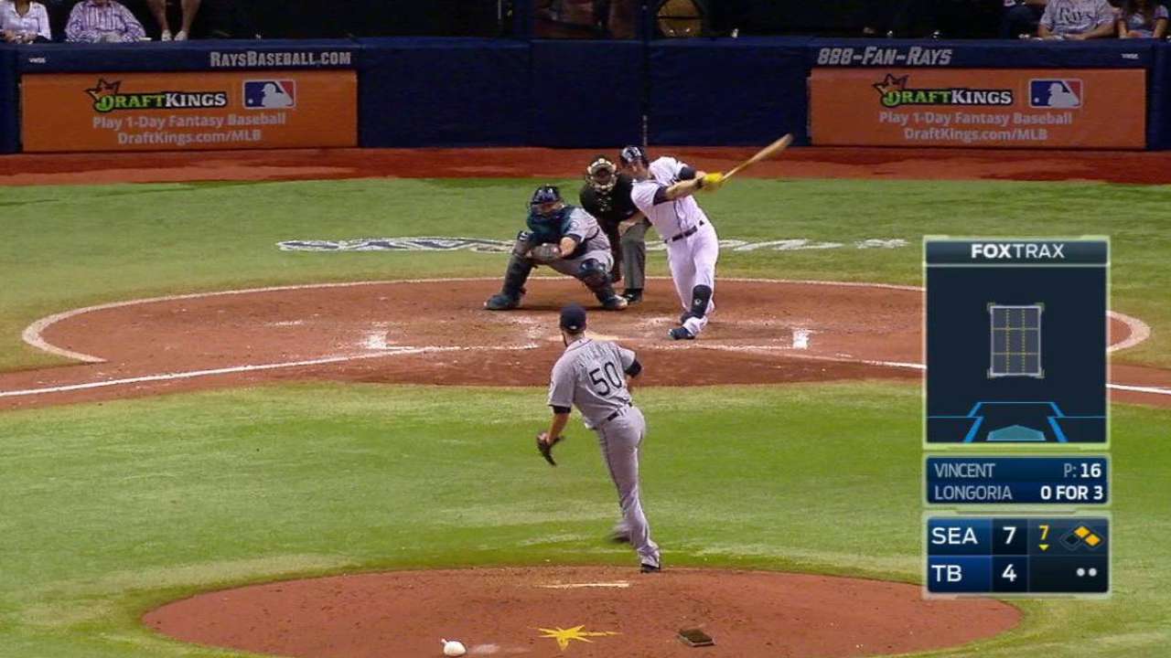 Longo's long ball helps Rays come from behind