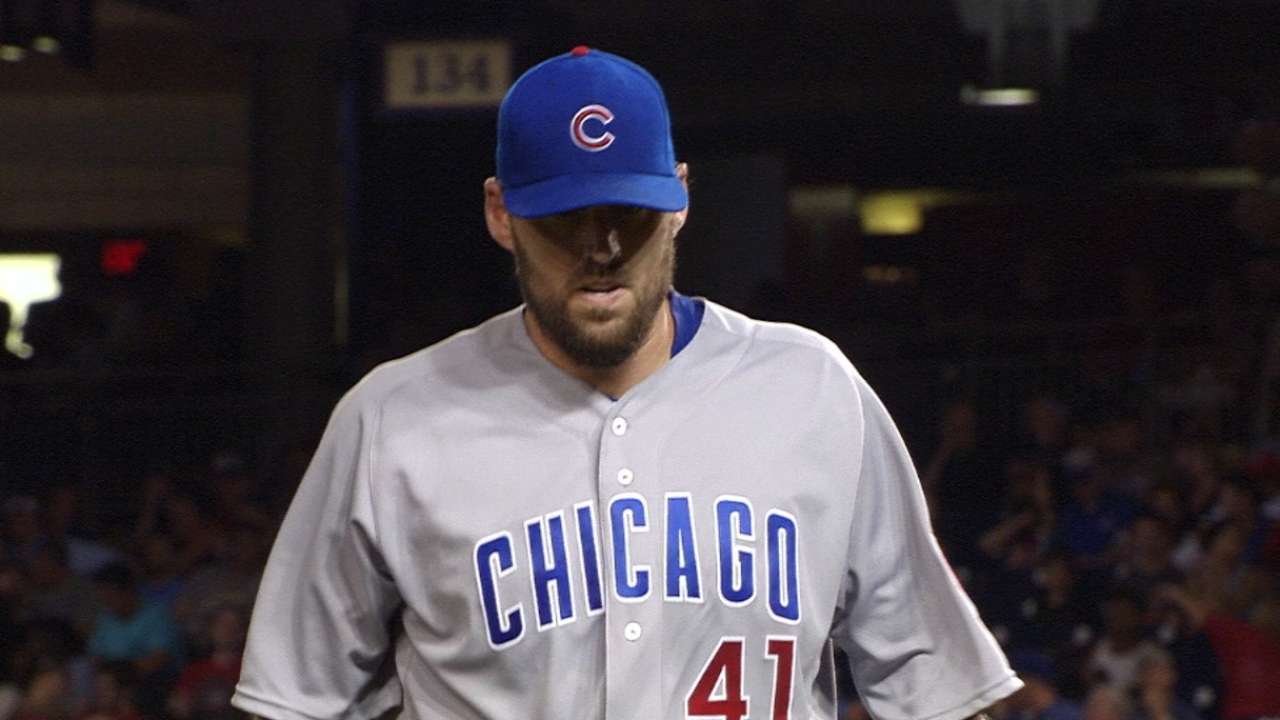 Lackey fans seven over six-plus