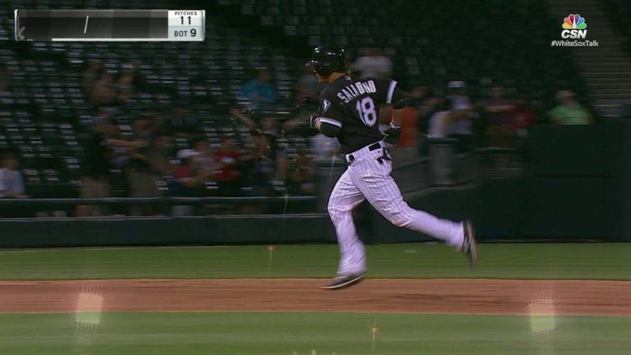 Saladino's two-run homer