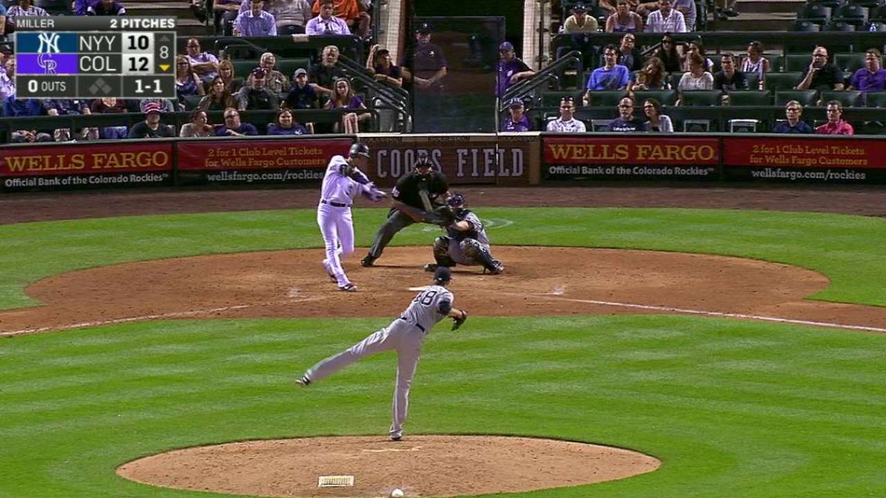 CarGo, De la Rosa unen fuerzas para imponerse a Yankees