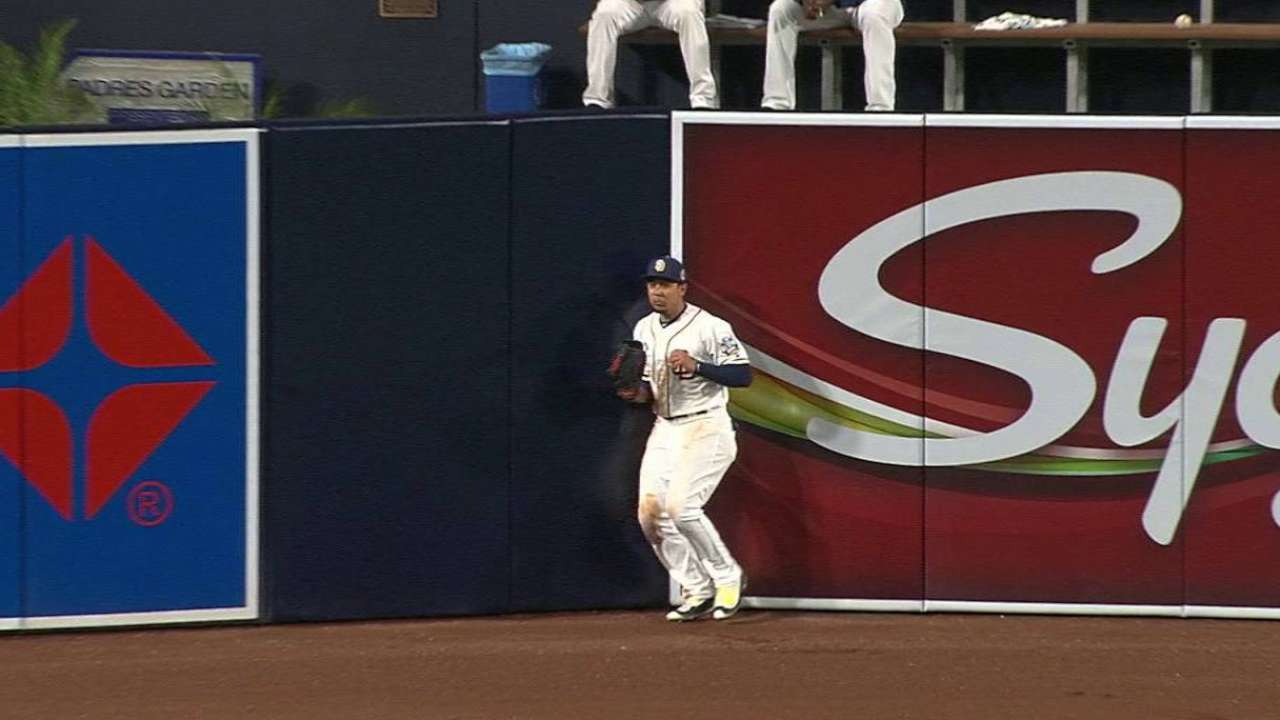 Jay's jumping catch