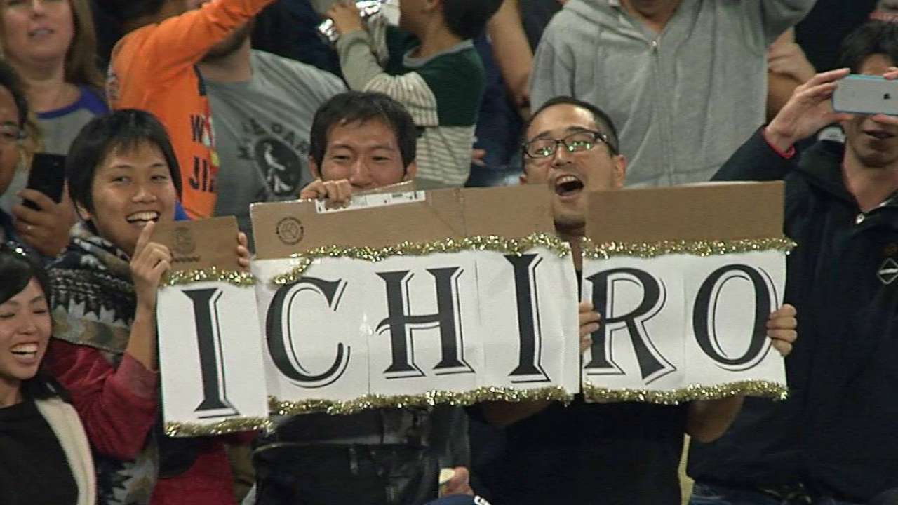 Ichiro's quest to tie Rose