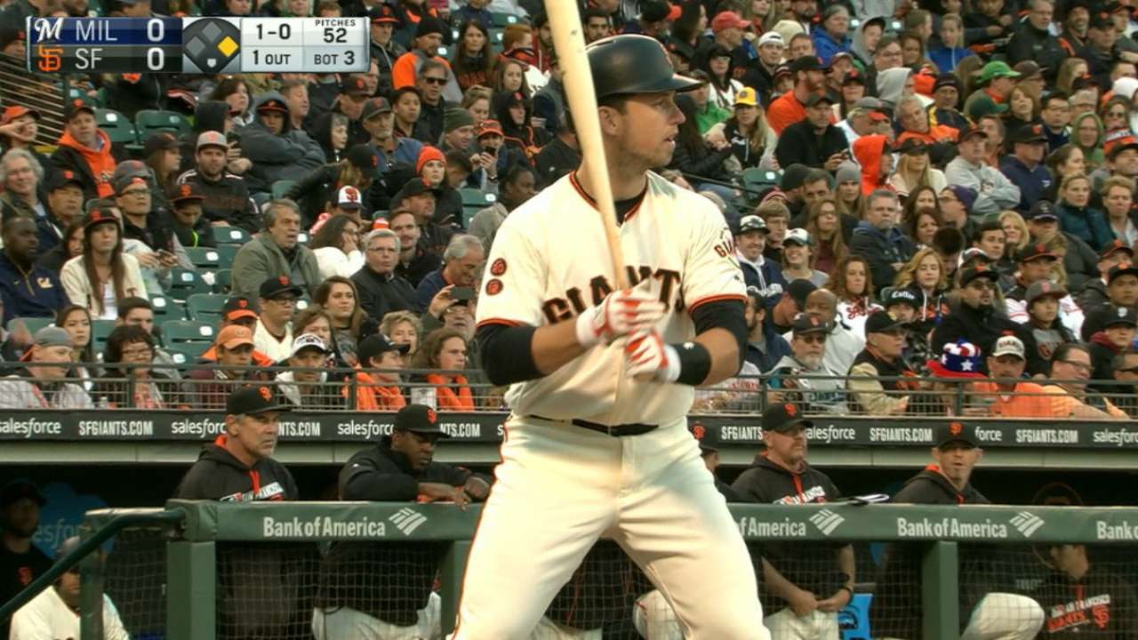 Posey's four-hit game