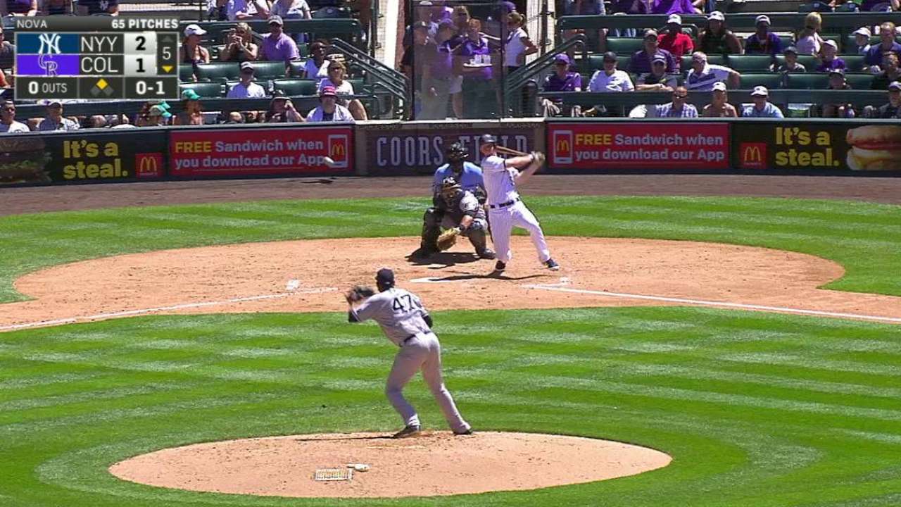 LeMahieu's RBI single