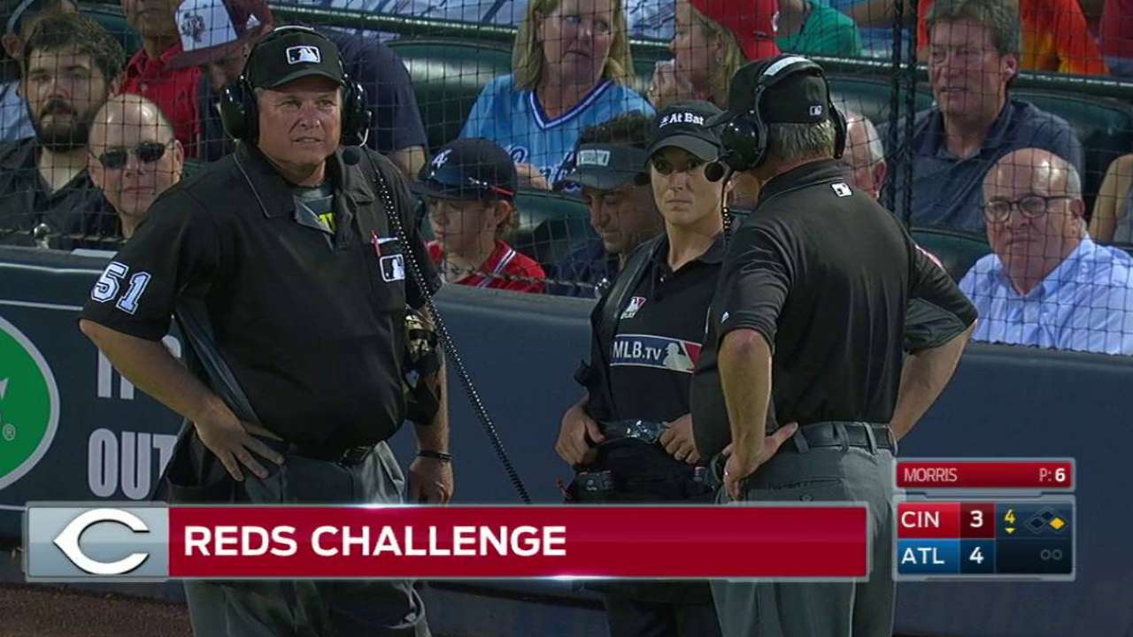 Votto tags Inciarte