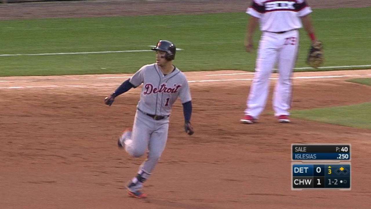 Iglesias' two-run home run