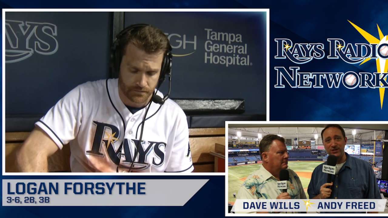Logan Forsythe joins Rays Radio