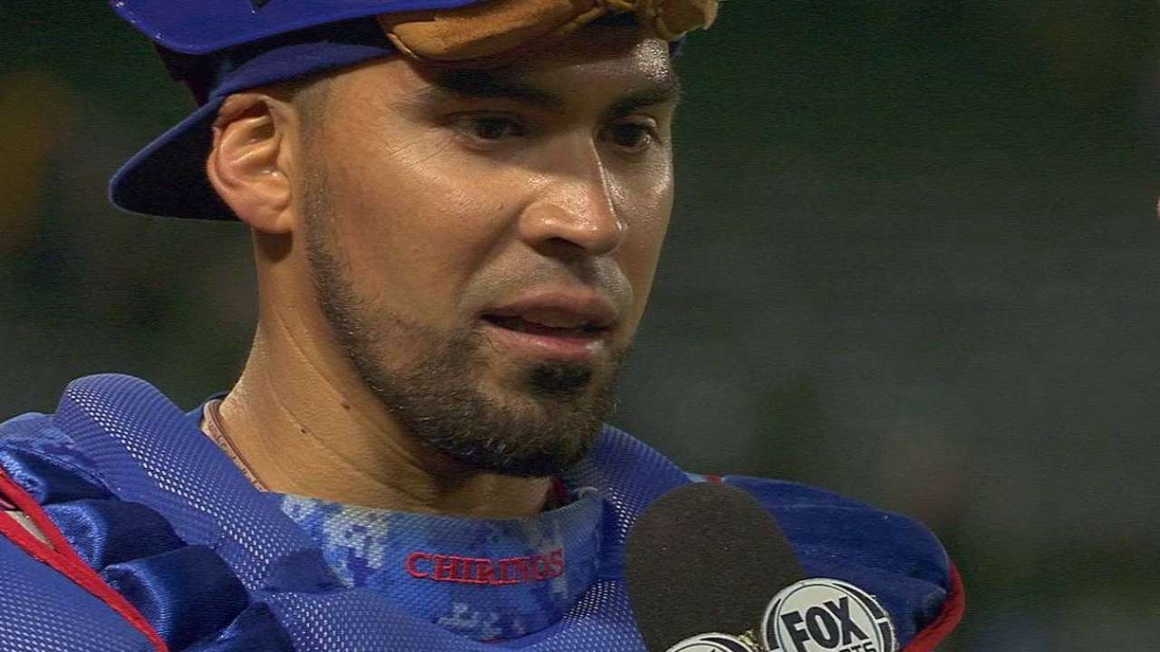 Chirinos discusses comeback